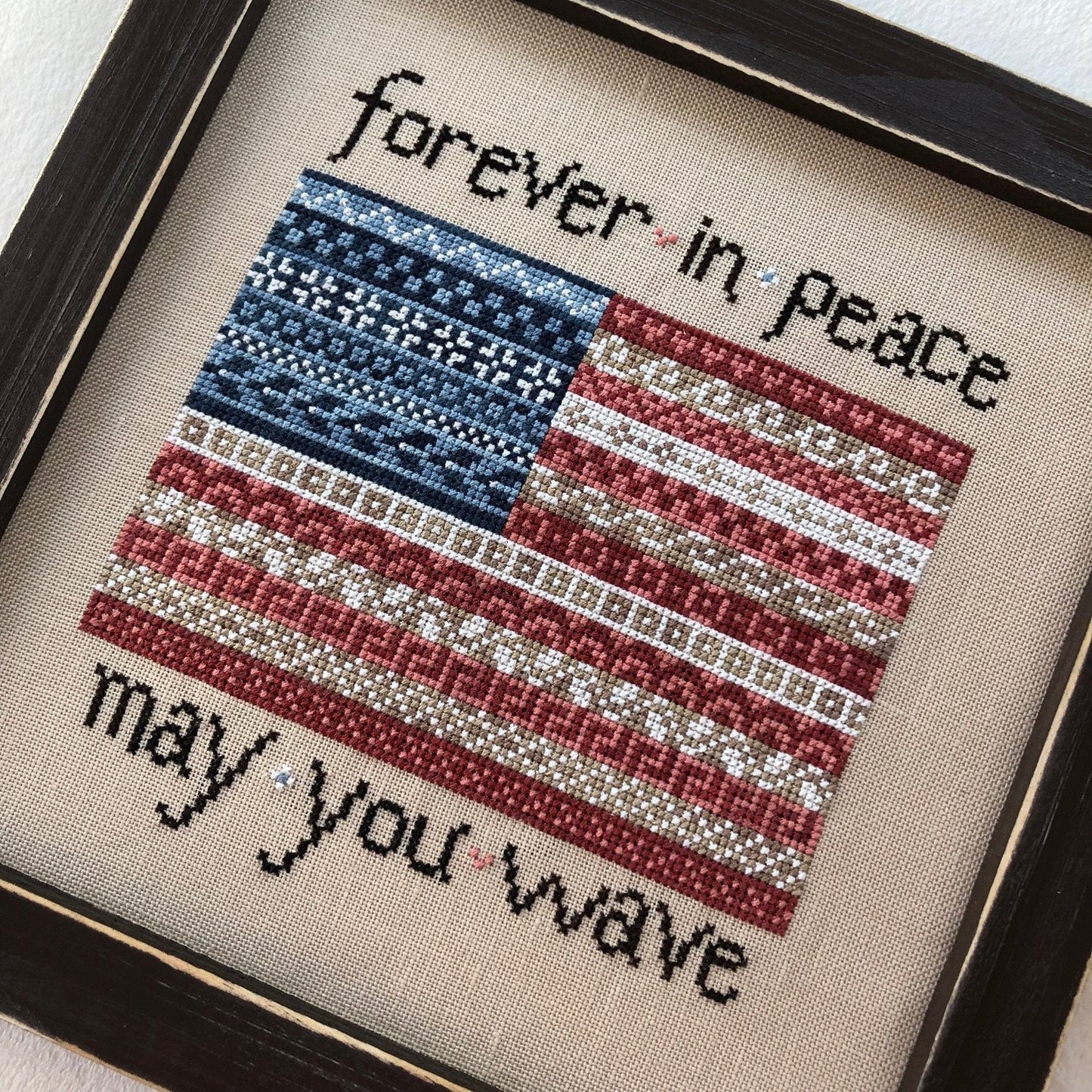 Forever in Peace by Sweet Wing Studio - Cross Stitch Paper Pattern