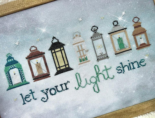Lantern Lights by Sweet Wing Studio  - Cross Stitch Paper Pattern