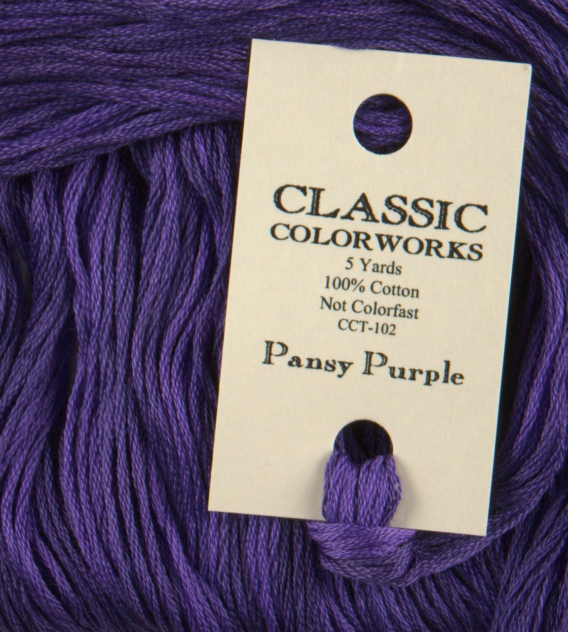 Pansy Purple - Classic Colorworks Cotton Floss