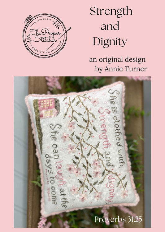 Strength and Dignity by The Proper Stitcher - Cross Stitch Paper Pattern