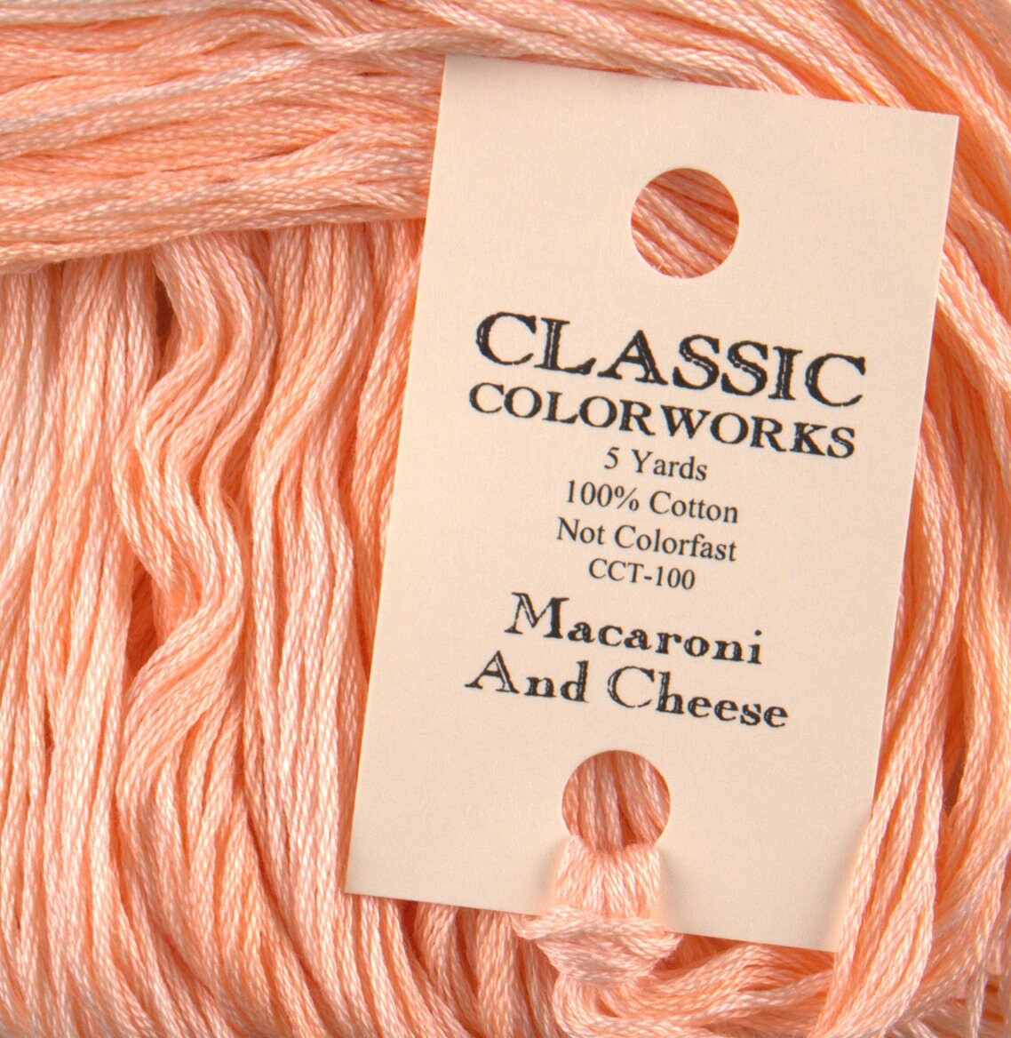 Macaroni and Cheese - Classic Colorworks Cotton Floss