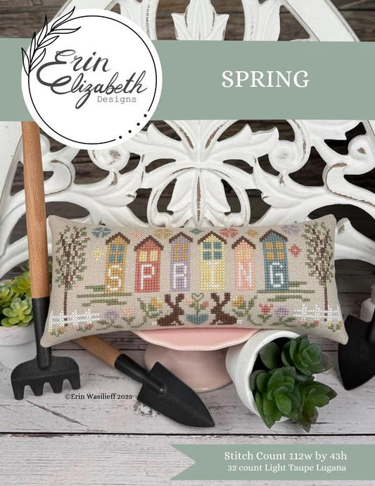 Spring by Erin Elizabeth - Cross Stitch Paper Pattern