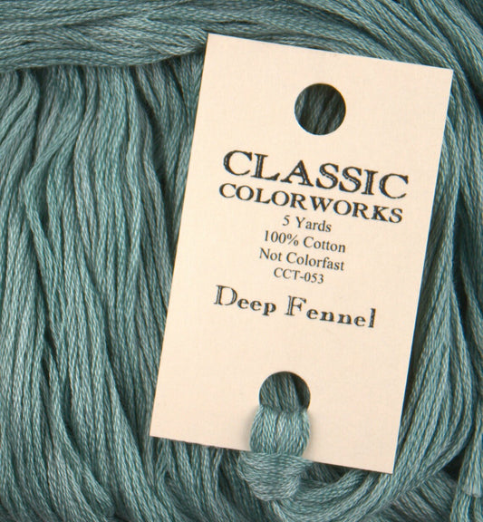 Deep Fennel - Classic Colorworks Cotton Floss