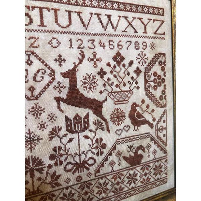 Dasher & Dancer by Hobby House Press - Cross Stitch Paper Pattern