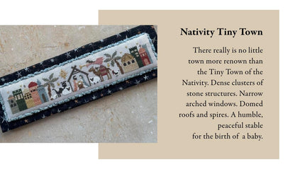 Nativity Tiny Town by Heart in Hand Needleart - Cross Stitch Paper Pattern