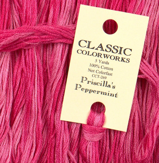 Priscilla's Peppermint - Classic Colorworks Cotton Floss