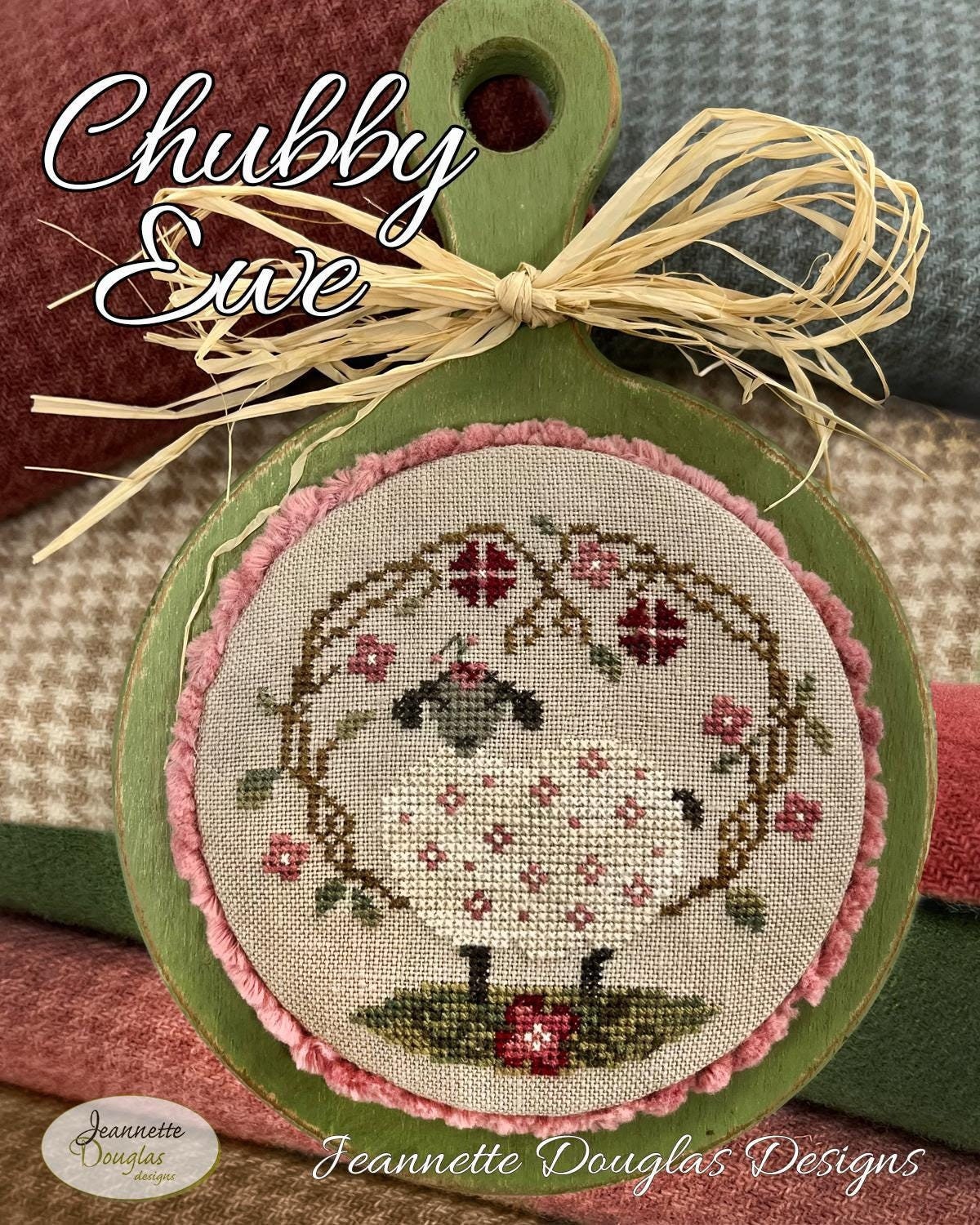 Chubby Ewe by Jeannette Douglas - Cross Stitch Paper Pattern