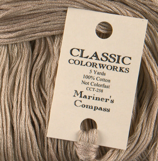 Mariner's Compass - Classic Colorworks Cotton Floss