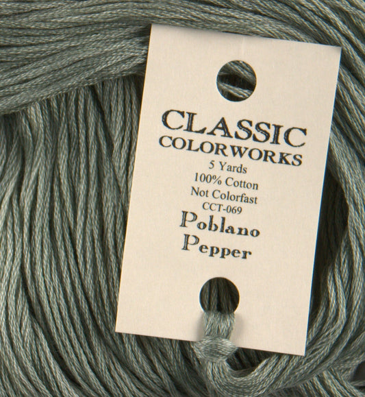 Poblano Pepper - Classic Colorworks Cotton Floss