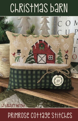 Christmas Barn - Cross Stitch Paper Pattern