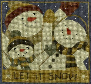 Let It Snow by Teresa Kogut - Cross Stitch Paper Pattern