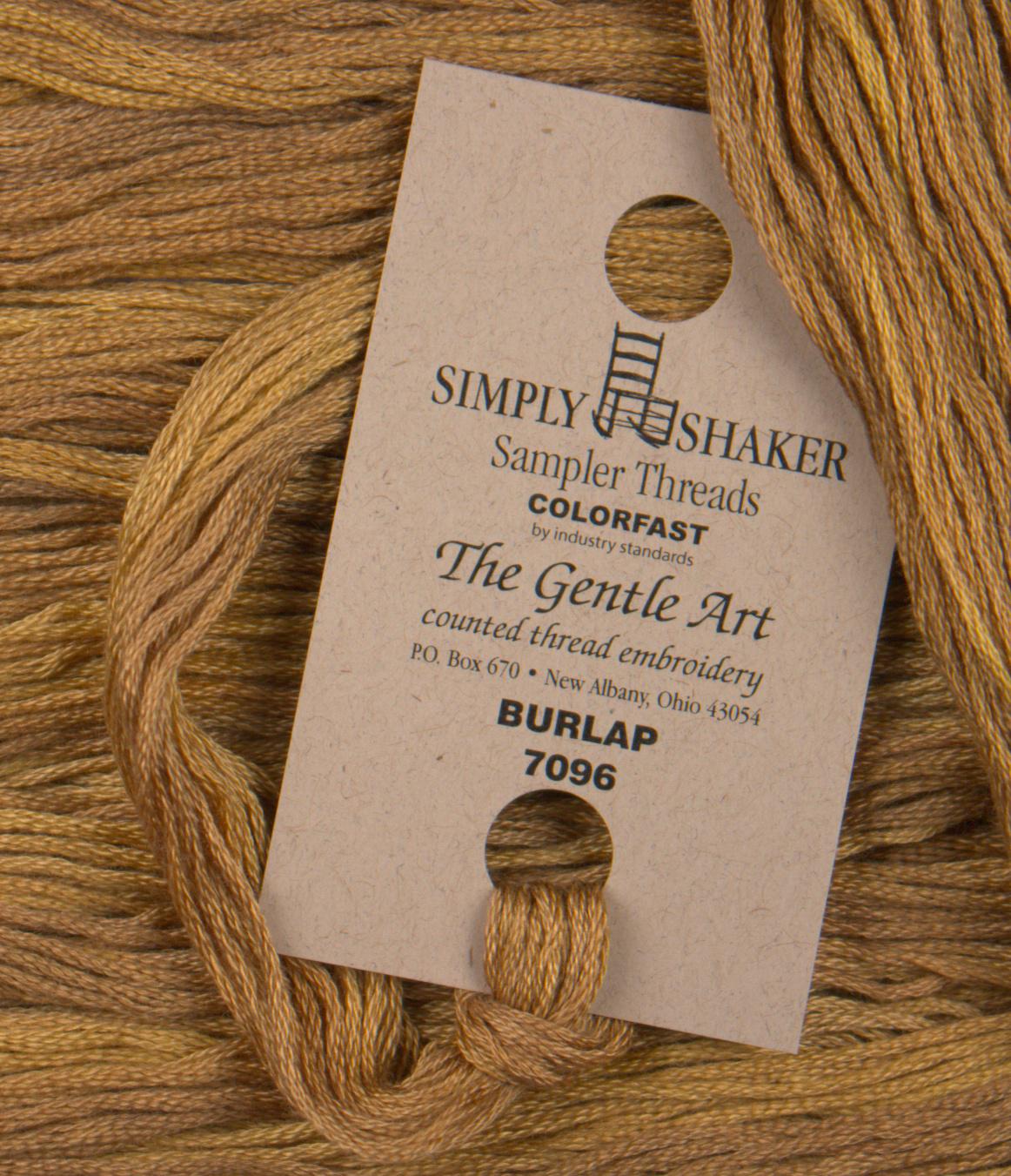 Burlap #7096 - The Gentle Art Simply Shaker Threads