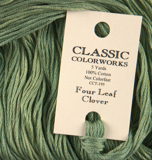 Four Leaf Clover - Classic Colorworks Cotton Floss