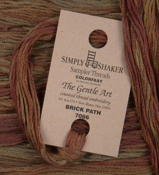 Brick Path #7086 - The Gentle Art Simply Shaker Threads