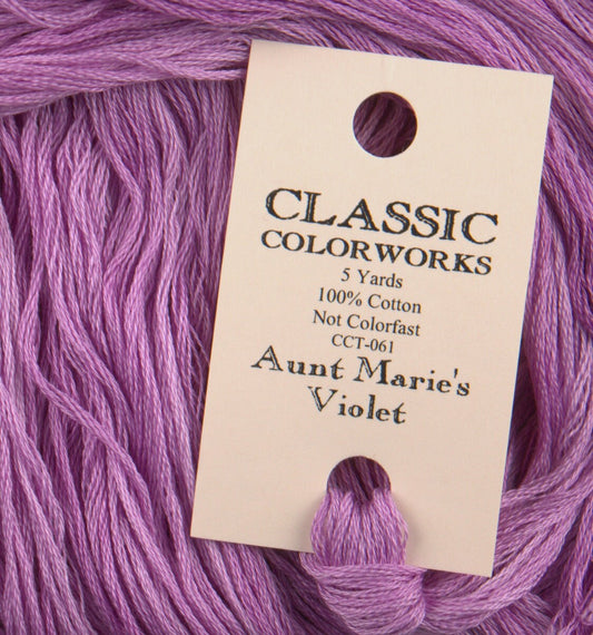 Aunt Marie's Violet - Classic Colorworks Cotton Floss