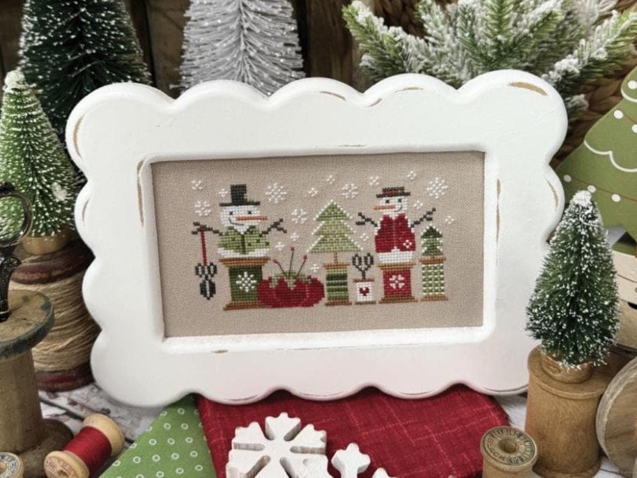 Snowman 2025 by Primrose Cottage Stitches - Cross Stitch Paper Pattern