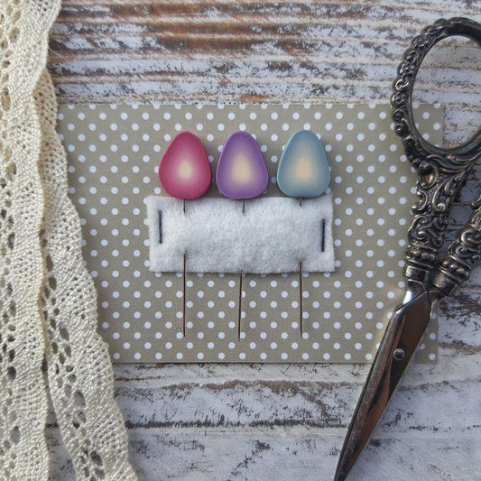 Easter Eggs Pin Set by Puntini Puntini