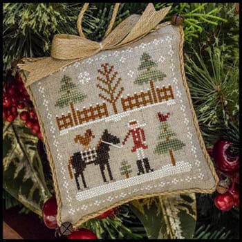 Farmhouse Christmas Series #2 - Horsin' Around by Little House Needleworks - Cross Stitch Paper Pattern