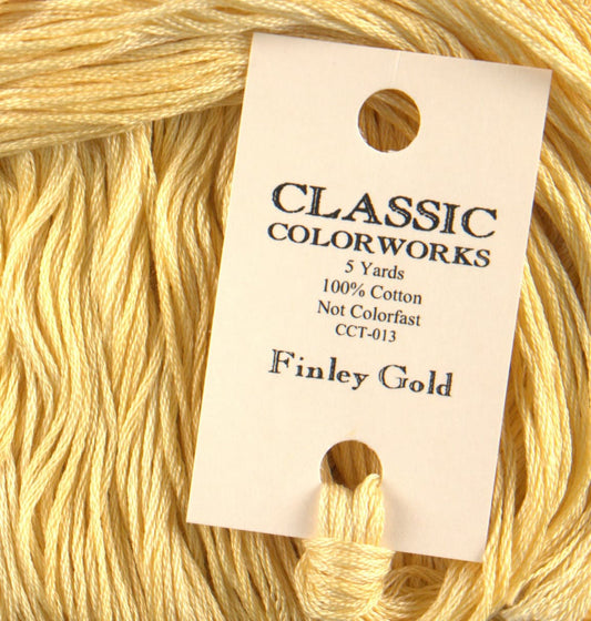 Finley Gold - Classic Colorworks Cotton Floss