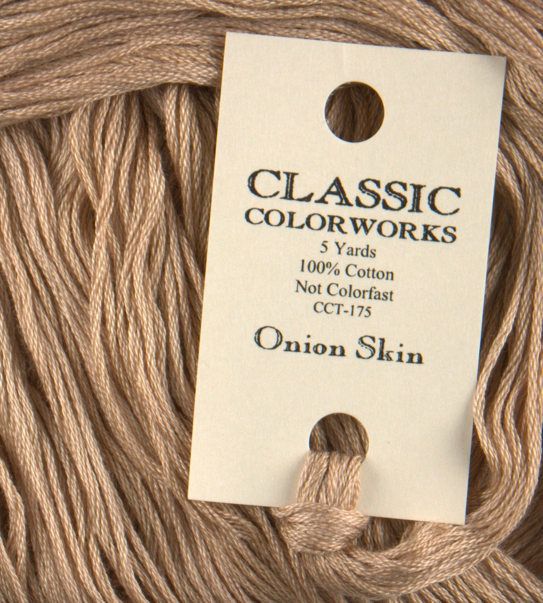 Onion Skin - Classic Colorworks Cotton Floss