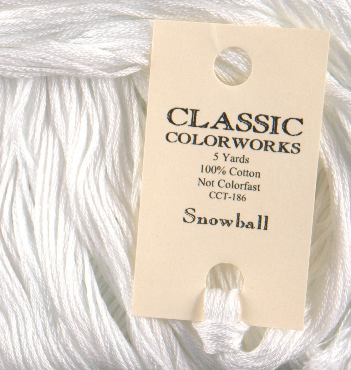 Snowball - Classic Colorworks Cotton Floss