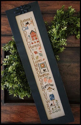 Autumn ABC's - Cross Stitch Paper Pattern