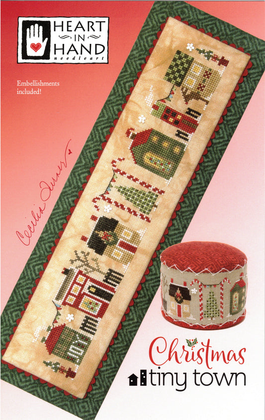 Christmas Tiny Town by Heart in Hand Needleart - Cross Stitch Paper Pattern