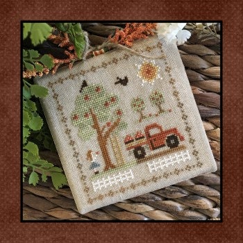 Fall On The Farm Series #4 - Pick Your Own - Cross Stitch Paper Pattern