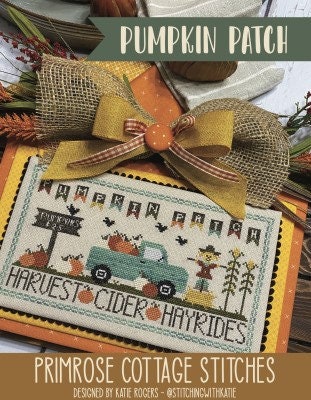 Pumpkin Patch by Primrose Cottage Stitches - Paper Pattern