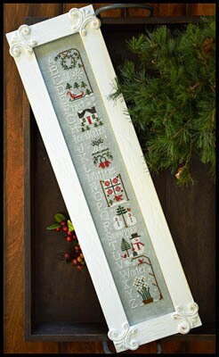 Winter ABC's - Cross Stitch Paper Pattern