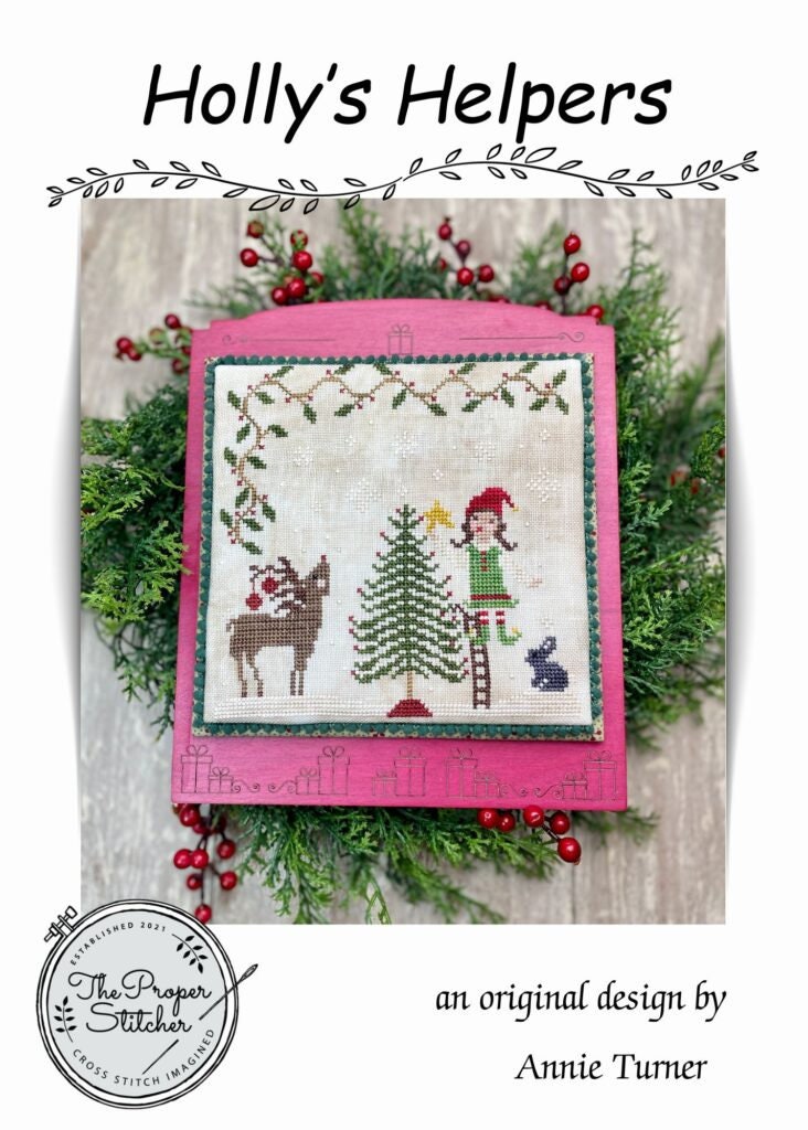Holly's Helpers - Cross Stitch Paper Pattern