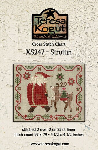 Struttin' - Cross Stitch Paper Pattern