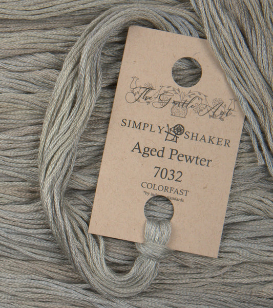 Aged Pewter #7032 - The Gentle Art Simply Shaker Threads