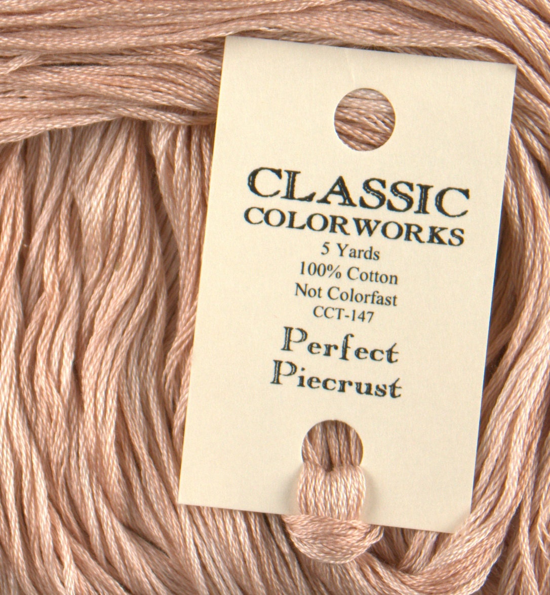 Perfect Piecrust - Classic Colorworks Cotton Floss