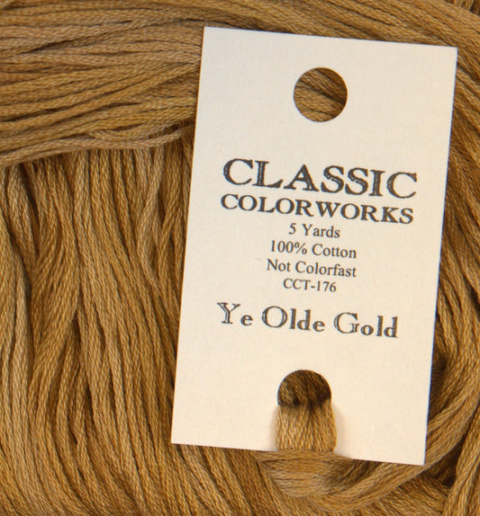 Ye Olde Gold - Classic Colorworks Cotton Floss