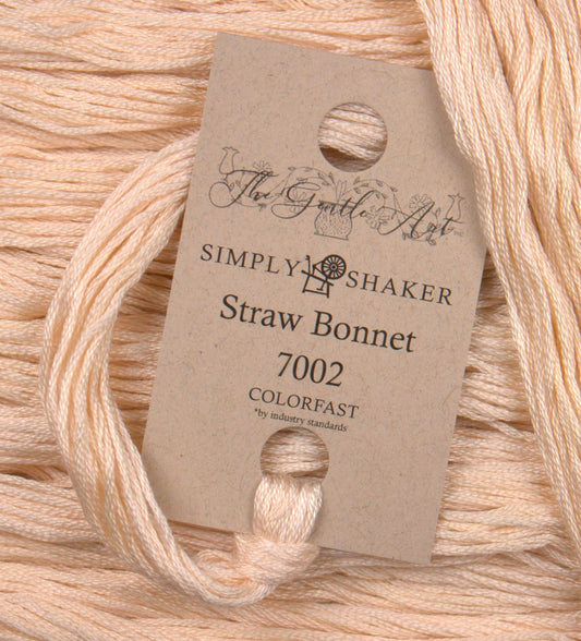 Straw Bonnet #7002