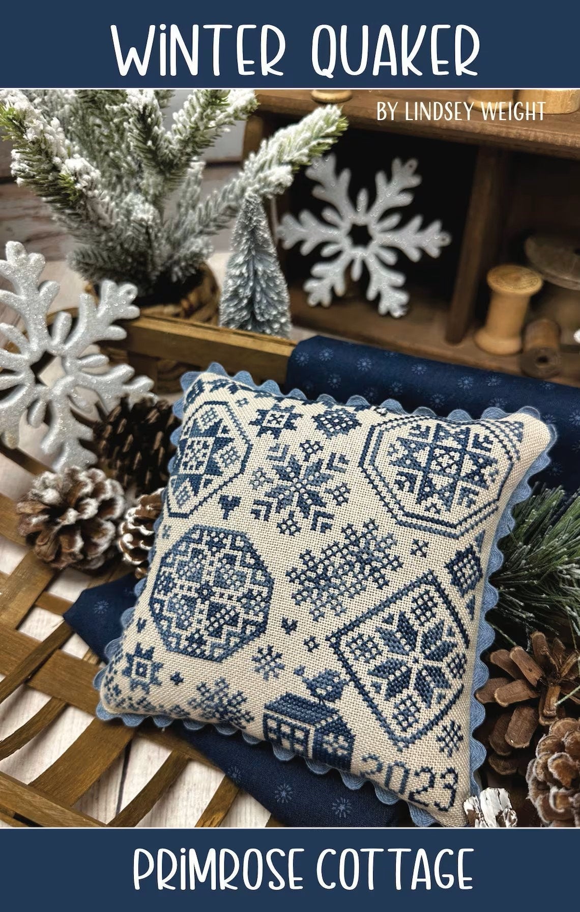Winter Quaker - Cross Stitch Paper Pattern