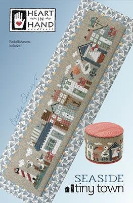 Seaside Tiny Town - Cross Stitch Paper Pattern