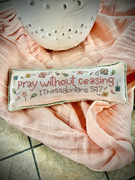 Without Ceasing by Sweet Wing Studio - Cross Stitch Paper Pattern