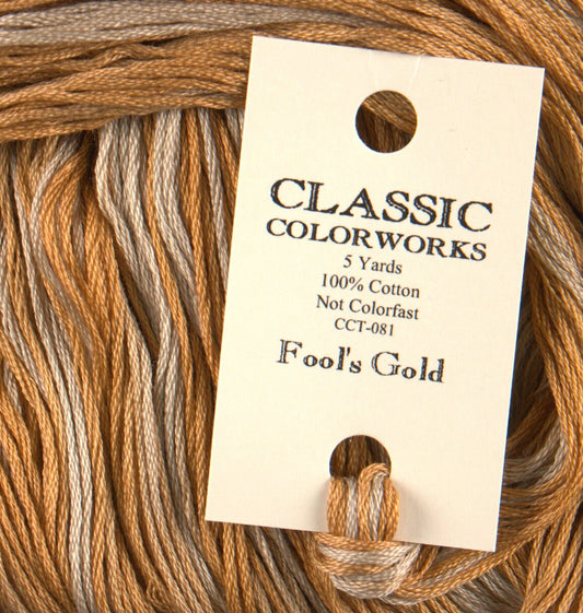 Fool's Gold - Classic Colorworks Cotton Floss