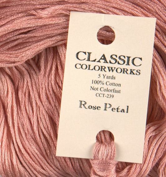 Rose Petal - Classic Colorworks Cotton Floss