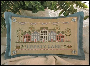 Liberty Lane by Country Cottage Needleworks - Cross Stitch Paper Pattern