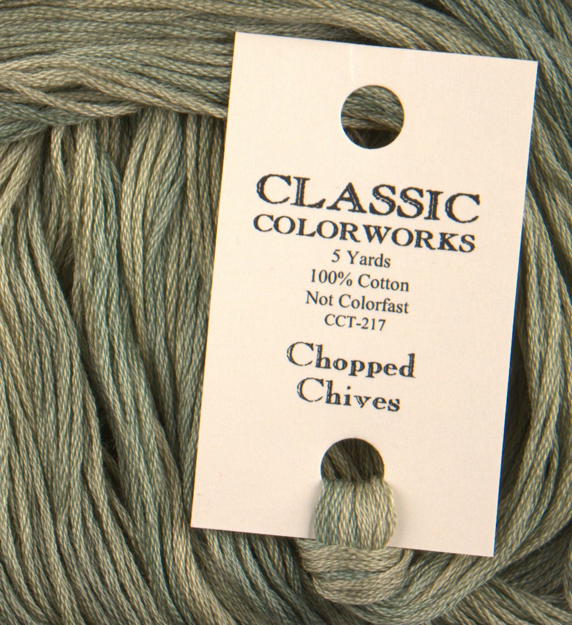 Chopped Chives - Classic Colorworks Cotton Floss