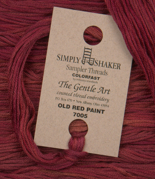 Old Red Paint #7005 - The Gentle Art Simply Shaker Threads