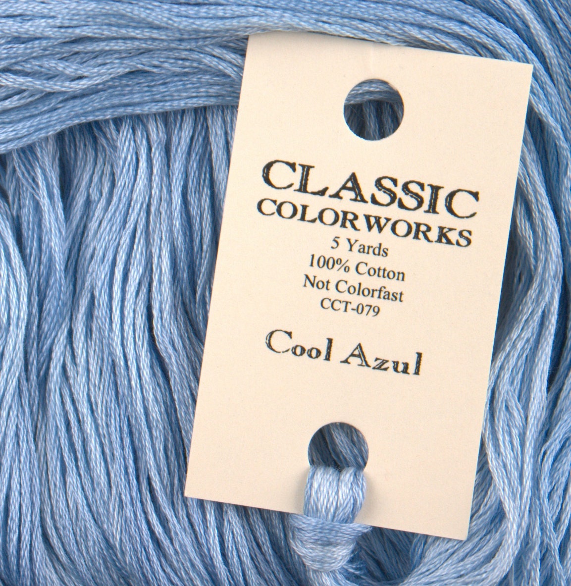 Cool Azul - Classic Colorworks Cotton Floss