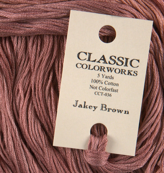 Jakey Brown - Classic Colorworks Cotton Floss