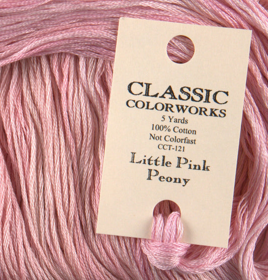 Little Pink Peony - Classic Colorworks Cotton Floss