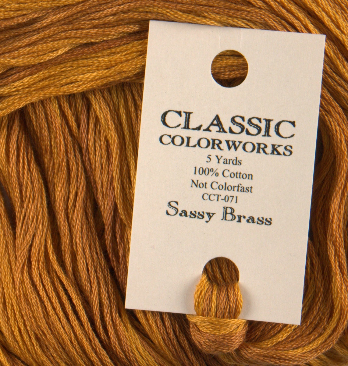 Sassy Brass - Classic Colorworks Cotton Floss