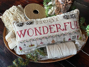 Most Wonderful by Shakespeare's Peddler - Cross Stitch Paper Pattern