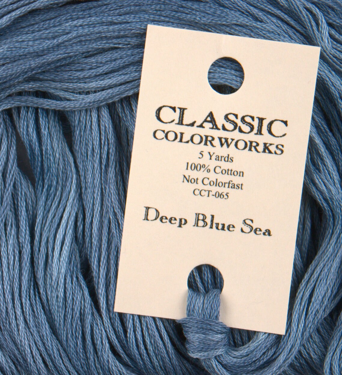 Deep Blue Sea - Classic Colorworks Cotton Floss